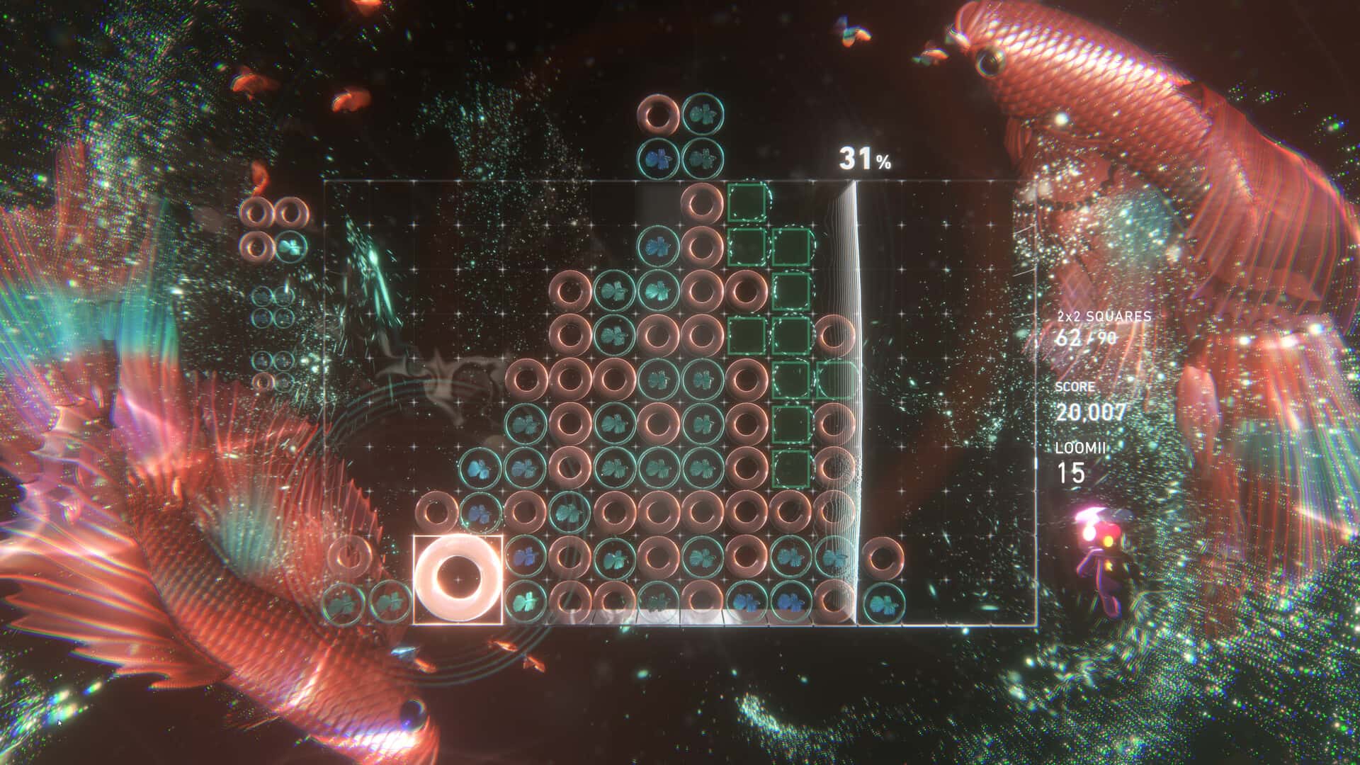 光速魔方 新生 Lumines Arise背景